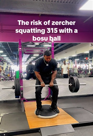 Understanding Zercher Squat Risks with BOSU Ball