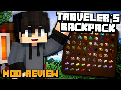 Mod de MOCHILAS | THE TRAVELER´S BACKPACK MOD REVIEW (1.20.1) | MINECRAFT