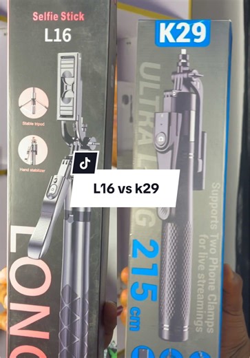 L16 vs K29 Selfie Stick Comparison Guide