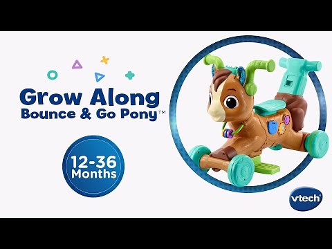 Grow Along Bounce & Go Pony™ | Demo Video | VTech®