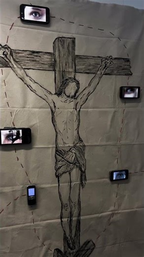 Digital Cross - Visual Installation