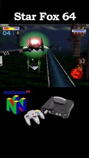 Star fox 64 N64 Gameplay