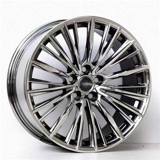 17-20 Inch Black Chrome Passenger Car Wheels 5 Hole PCD 19 Inch Aluminium Alloy Car Rims for Toyota and Lexus with 35mm ET