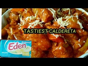 BEST PORK CALDERETA RECIPE!
