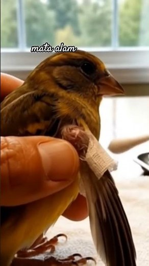 Sick Baby Bird Crying for Help – Heartbreaking Rescue Moment #SadRescue #BirdHelp