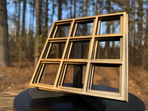 Coffered Ceiling Panel - Thee Evergreen Under Construction Kit - Etsy