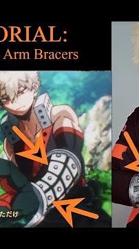 EASY MHA Bakugou Arm Bracer DIY Tutorial