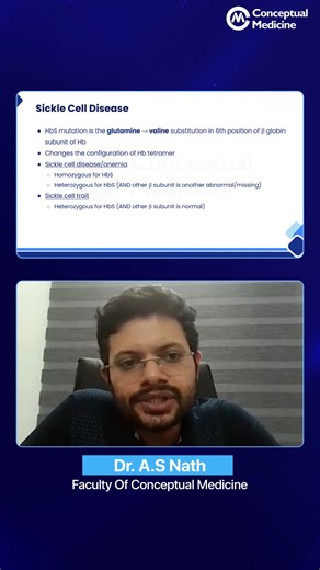 Conceptual Medicine | 🧬 HbS, sickling, vaso-occlusion — but why does it really happen? What triggers sickling? What actually protects the RBC? Dr. A.S. Nath... | Instagram