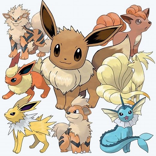 TODOS LOS POKEMON PERRO QUE EXISTEN y sus evoluciones