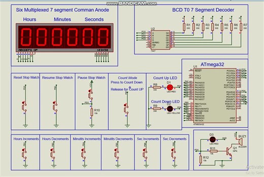 Completed a project on stopwatch using ATmega32 microcontroller | Hazem Ahmed Shamroukh posted on the topic | LinkedIn
