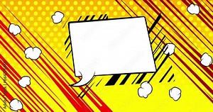 Abstract cartoon background, comic book backdrop. Retro video, comics pop art animation.