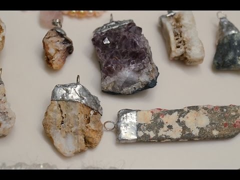 How to Make a DIY Rock Pendant for a Necklace
