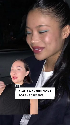 Sometimes the easiest most simple looks are in fact the CUTEST. I thought i would start doing some super simple makeup looks that are very easy and achievable. For the creative person that still wants to experiment but that might not have the time or skill :) also love tiffany meia #simplemakeuplooks #easymakeuplooksforbeginners #colorfulmakeuplooks #creativemakeuplooks #popofcolormakeup