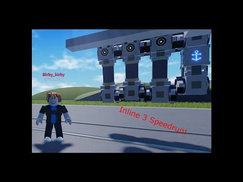 Roblox Mechanica Inline 3 Speedrun! *WR*