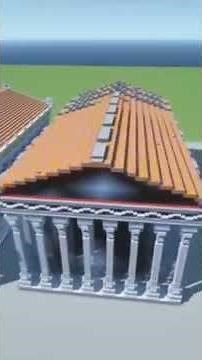 Building a Roman city in Minecraft #minecraft #gaming