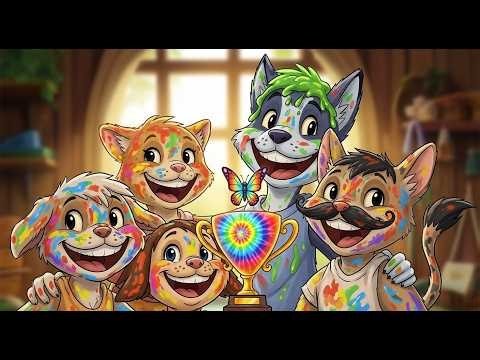 Ziggy WINS THE BIGGEST TROPHY EVER!! 🏆 Raccoon vs Sad Squirrel Treehouse Chaos! (1990s Cartoon Style