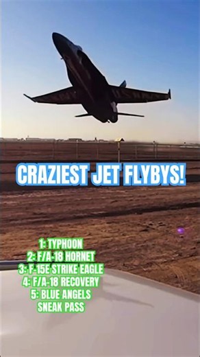 Craziest Low Fighter Jet Flybys #fighterjet #aviationlovers #viral