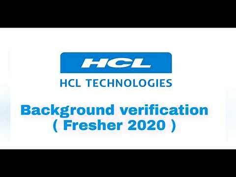 HCL Background Verification (BGV) Process | Fresher Joining 2021
