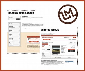 Looking for a specific class, breed, location, or price? Then check out pages 6-8 in our latest digital edition to Learn More about how to Narrow Your Search on LivestockMarket.com! | LivestockMarket