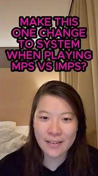 Matchpoints vs IMPs: ONE change to system?