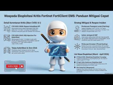 Apakah Endpoint Anda Terkompromikan? Penjelasan tentang Bypass Otentikasi API Kritis FortiClient EMS