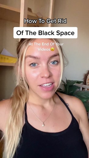 How to get rid of the black space at the end of a video in TikTok’s new editor! 🙌🏼 #socialmediatips #tiktoktip #socialmediatip #contentcreator #tiktoktutorial #editing101 #editingtutorial