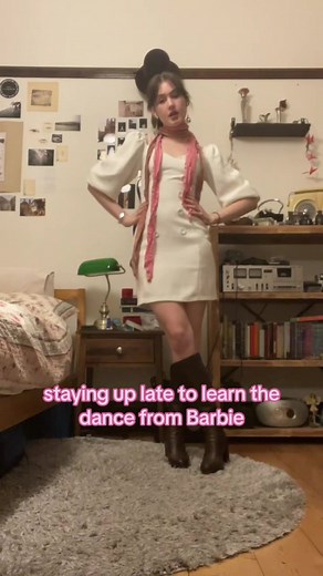 Learning a New Dance Meme with Barbie
