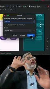 Refactor vs Rename parameter in Android Studio App Development #androidstudio #appdevelopment