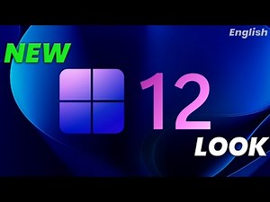 Windows 12 New Look Concept Design is Here!