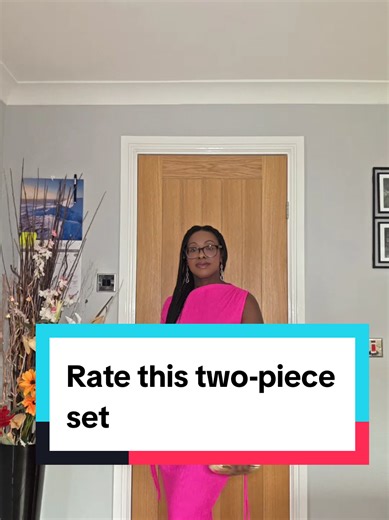 Asymmetrical Neck hanky crop tee and ruched drawstring mermaid skirt. Two-piece outfit. Fitcheck. #RateMyFit #Fitcheck #Twopieceset #StyleInspo #TiktokShopUK