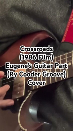 Crossroads (1986 Film) Ry Cooder Groove (Cover)