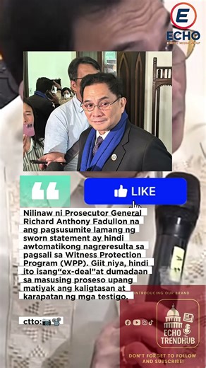 Witness Protection Program, Hindi Awtomatikong Deal! #WitnessProtection #PHLaw #BreakingNewsPH