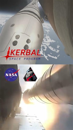NASA's Artemis II vs Kerbal Space Program