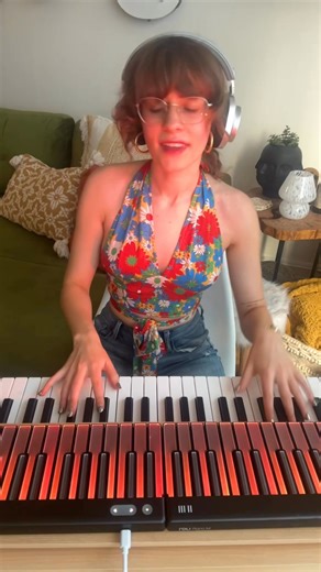 "Higher Ground" on the light up color keys! What's your favorite Stevie Wonder song?? #StevieWonder #HigherGround #piano #ROLI #PianoM #lightuppiano #jazz #pianist #celiatewey | Celia Tewey