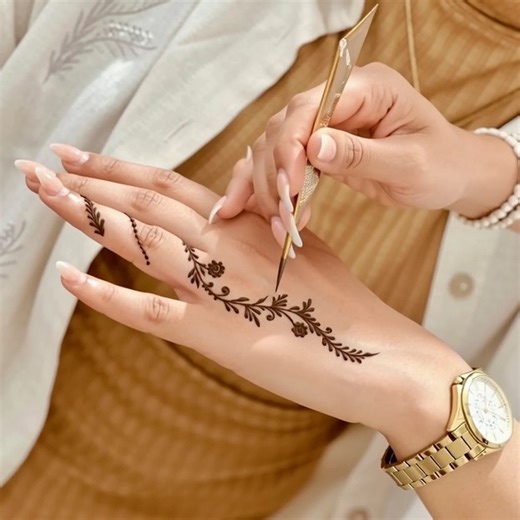 Backhand mehndi design! | Mehndi Designs