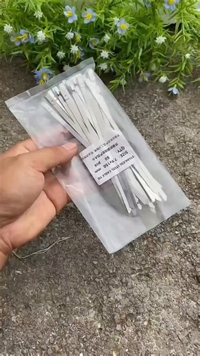 Hextool on Instagram: "Stainless Steel Zip Ties 🔩 Plastic zip ties crack, rot, and snap over time — this one doesn’t. Made from 304 stainless steel, these reusable cable ties resist rust, rain, and heavy pulling. They can be removed, reused, or even linked together when extra length is needed. Strong, durable, and built to last for years — a smart upgrade for home, garage, or outdoor use. #Hextool #SmartTools #GadgetFinds #InnovativeDesign #DIYTools #HomeHacks #TechAccessories"