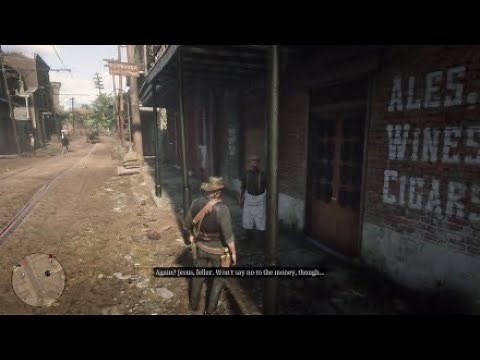 Red Dead Redemption 2: Cleaning Rats From Bar