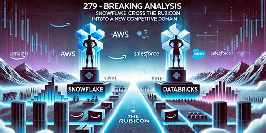 Snowflake and Databricks cross the Rubicon into a new competitive domain