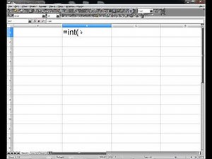 OpenOffice Calc functions: QUOTIENT
