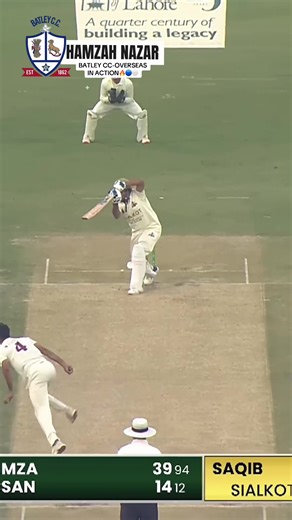 Hamzah Nazar Shines for Batley CC in 2026 Season