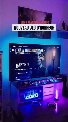 Baptiste 🫠 Je découvre un nouveau jeu d'horreur avec une poupée démoniaque - Démo gratuite | PS5