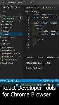 How to install & use React Developer Tools extension for Chrome browser