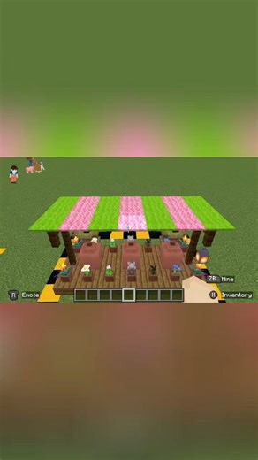 Minecraft florist market stall tutorial #buildideas #minecraft #minecraftbuilding #minecrafttutorial