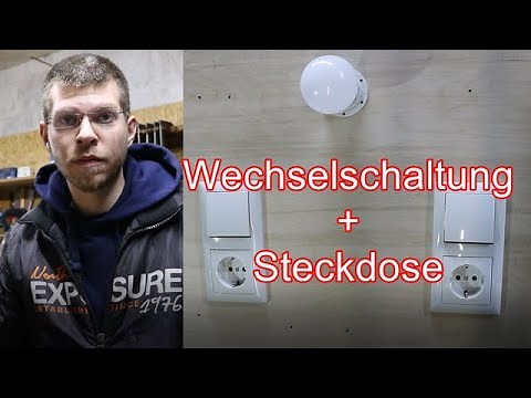 Wiring a two-way switch / switch-socket combination! ElektroM