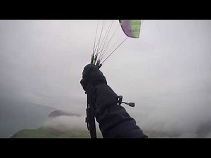 Paragliding flying clouds :D
