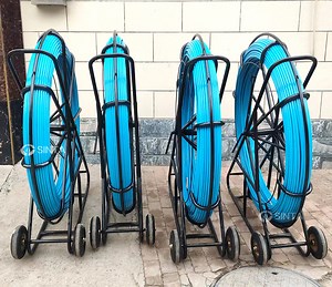 [Hot Item] Green 16mm Traditional Cable Conduit Snake Fiberglass FRP Duct Rods for Pipe