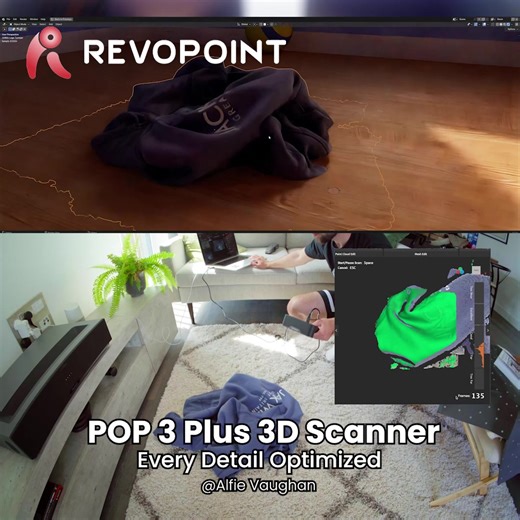 1.1K views | Get 10% OFF Whether you need an accurate 3D model for 3D printing, animating, reverse engineering, modifying vehicles, or use it as a 3D face scanner, it’s ready to help The Handheld 3D Scanner with Color Scans ✅New Global Marker Tracking Mode ✅Capture Fine Details -Up to x2 Optical Zoom ✅Single-frame Accuracy Up to 0.08 mm ✅Lifelike Color Scans - HD RGB Camera ✅Up to 18 fps Scanning Speeds | Revopoint | Facebook