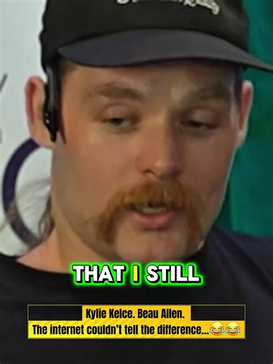 #kylie #kyliekelce #notgonnalie #jasonkelce #beauallen