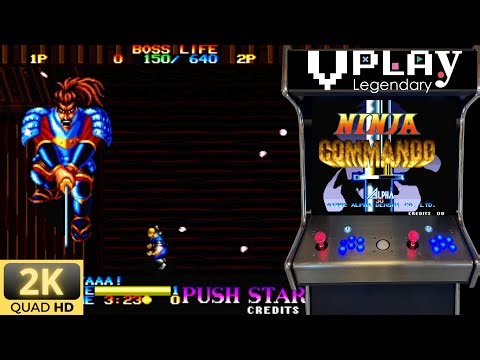 NINJA COMMANDO - COMPLETO | Um Run and Gun bem Legal - ARCADE#107
