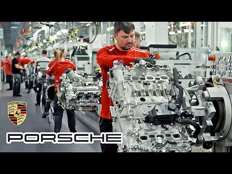 Porsche Engine Production, Boxer, V6, V8 assembly